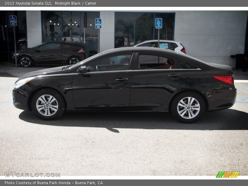 Midnight Black / Camel 2013 Hyundai Sonata GLS