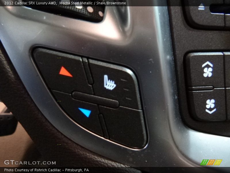 Mocha Steel Metallic / Shale/Brownstone 2012 Cadillac SRX Luxury AWD