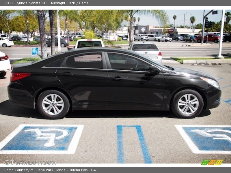 Midnight Black / Camel 2013 Hyundai Sonata GLS