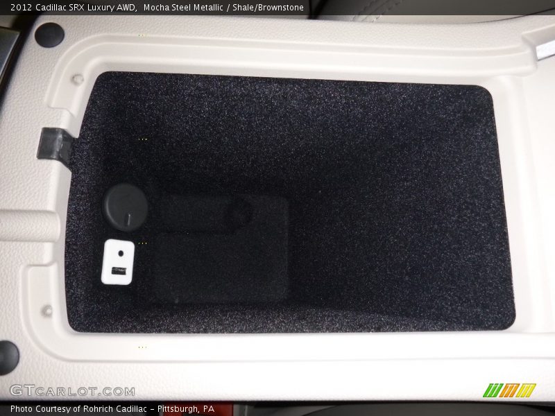 Mocha Steel Metallic / Shale/Brownstone 2012 Cadillac SRX Luxury AWD