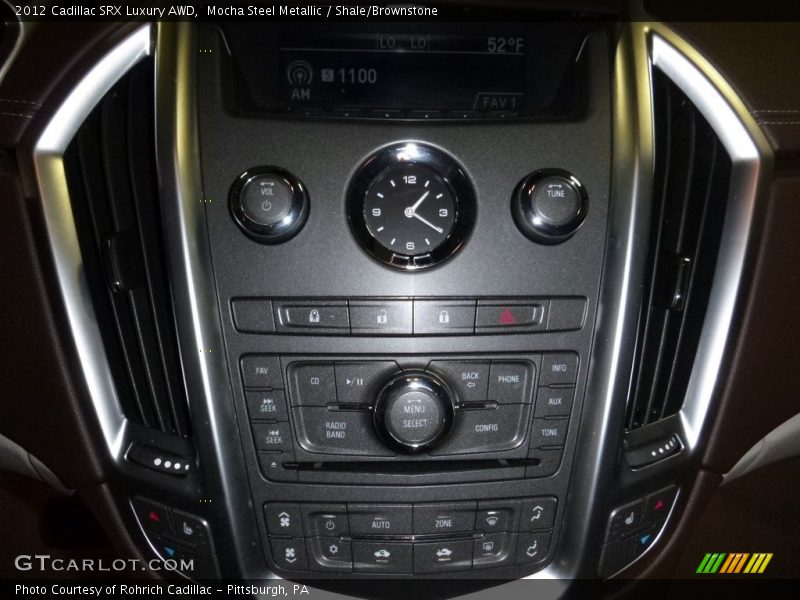 Mocha Steel Metallic / Shale/Brownstone 2012 Cadillac SRX Luxury AWD