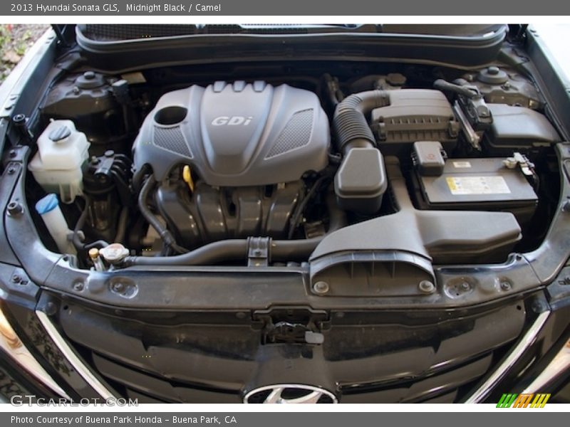 Midnight Black / Camel 2013 Hyundai Sonata GLS