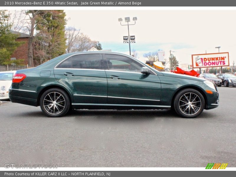 Jade Green Metallic / Almond Beige 2010 Mercedes-Benz E 350 4Matic Sedan