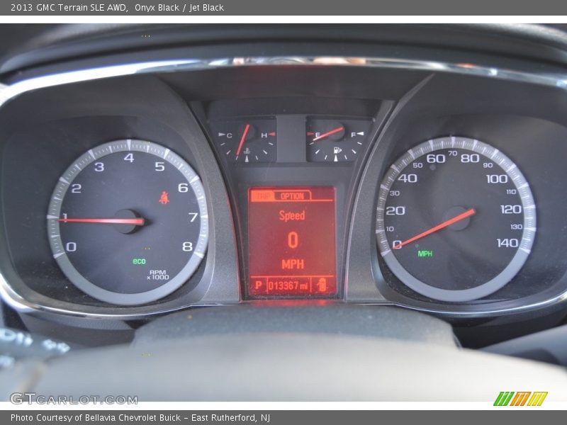 Onyx Black / Jet Black 2013 GMC Terrain SLE AWD