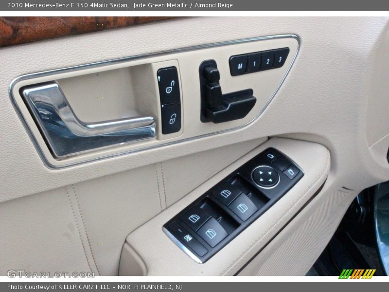 Jade Green Metallic / Almond Beige 2010 Mercedes-Benz E 350 4Matic Sedan
