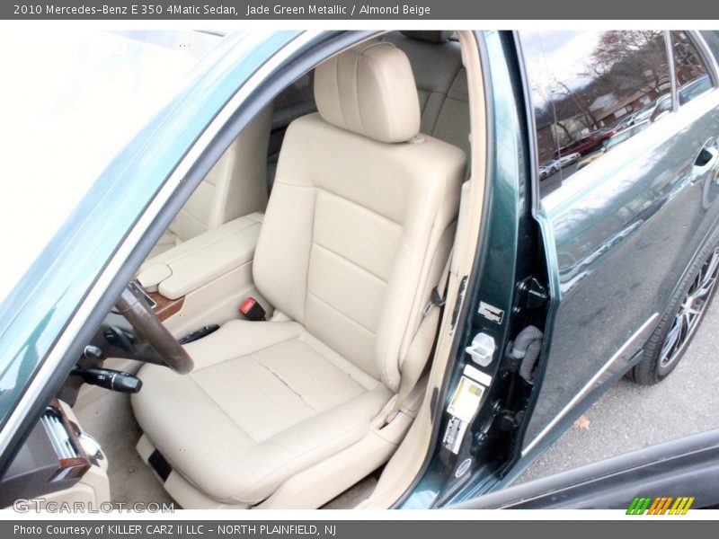 Jade Green Metallic / Almond Beige 2010 Mercedes-Benz E 350 4Matic Sedan