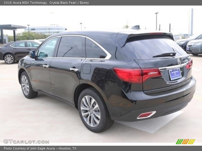Crystal Black Pearl / Ebony 2016 Acura MDX Technology