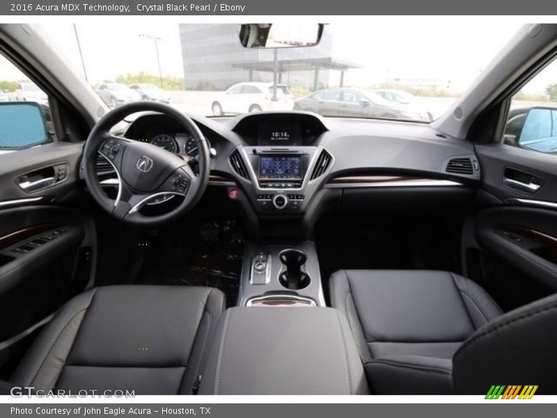 Crystal Black Pearl / Ebony 2016 Acura MDX Technology