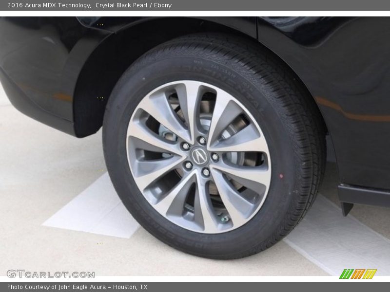 Crystal Black Pearl / Ebony 2016 Acura MDX Technology