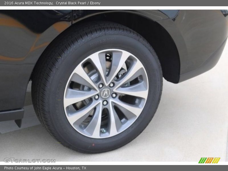 Crystal Black Pearl / Ebony 2016 Acura MDX Technology