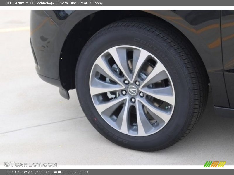 Crystal Black Pearl / Ebony 2016 Acura MDX Technology