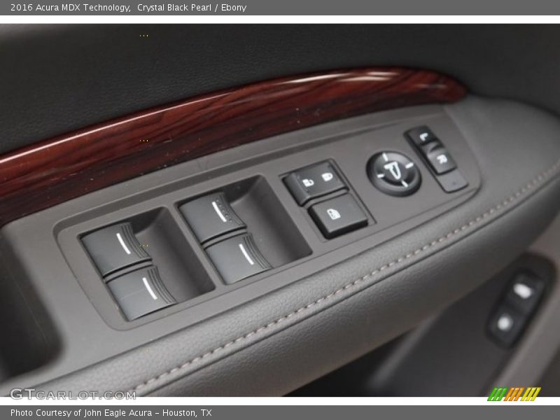 Crystal Black Pearl / Ebony 2016 Acura MDX Technology