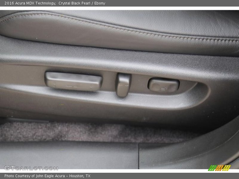 Crystal Black Pearl / Ebony 2016 Acura MDX Technology