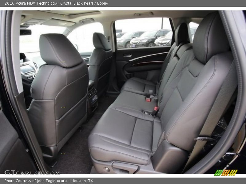 Crystal Black Pearl / Ebony 2016 Acura MDX Technology