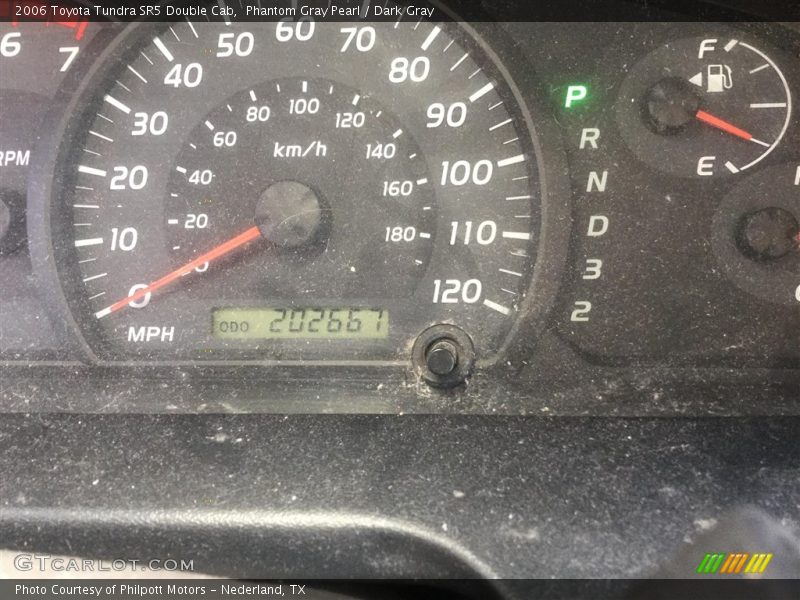 Phantom Gray Pearl / Dark Gray 2006 Toyota Tundra SR5 Double Cab