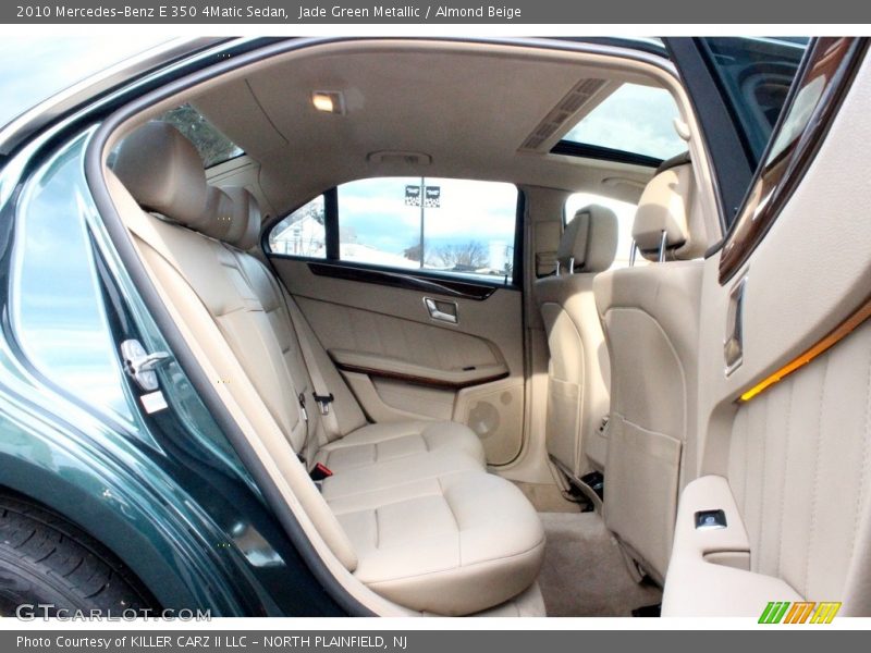 Jade Green Metallic / Almond Beige 2010 Mercedes-Benz E 350 4Matic Sedan