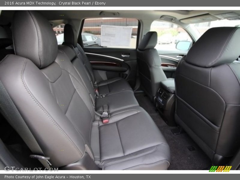 Crystal Black Pearl / Ebony 2016 Acura MDX Technology