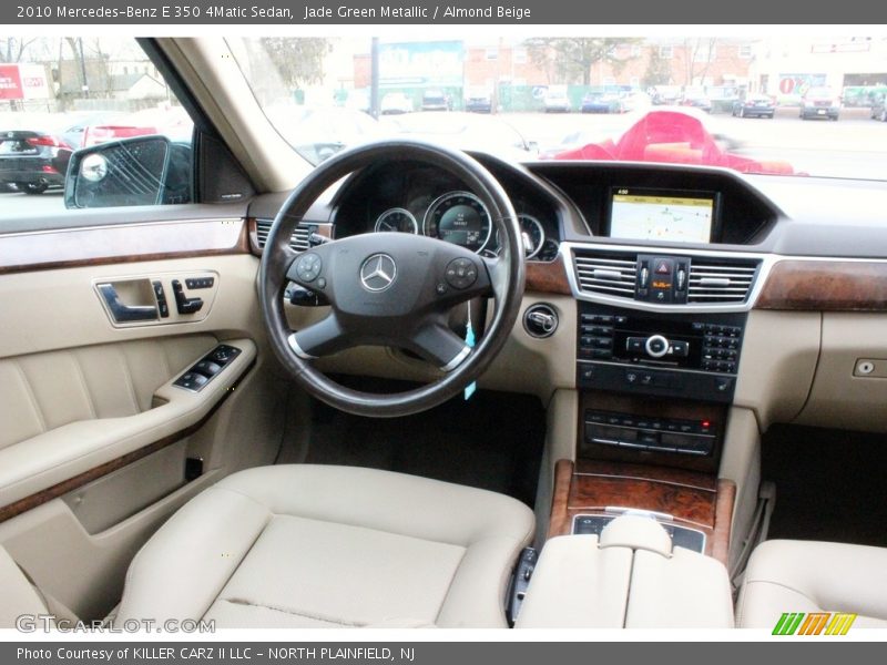 Jade Green Metallic / Almond Beige 2010 Mercedes-Benz E 350 4Matic Sedan