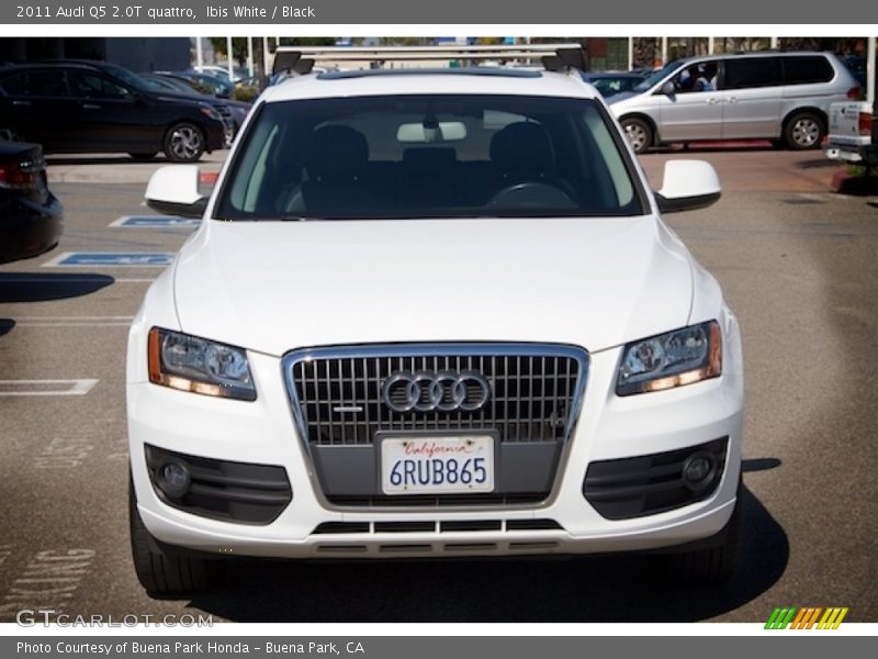 Ibis White / Black 2011 Audi Q5 2.0T quattro