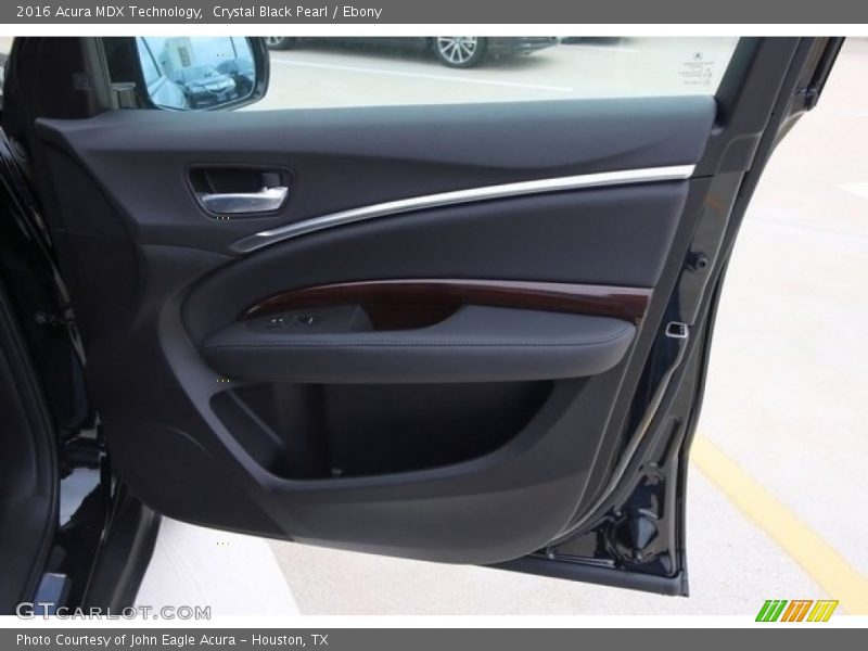 Crystal Black Pearl / Ebony 2016 Acura MDX Technology