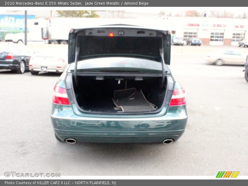 Jade Green Metallic / Almond Beige 2010 Mercedes-Benz E 350 4Matic Sedan
