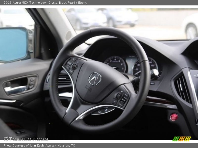 Crystal Black Pearl / Ebony 2016 Acura MDX Technology