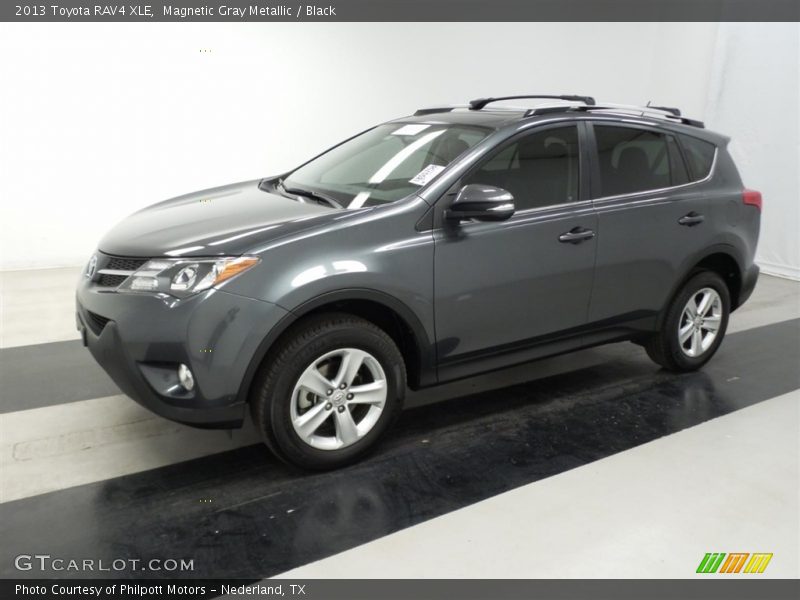 Magnetic Gray Metallic / Black 2013 Toyota RAV4 XLE