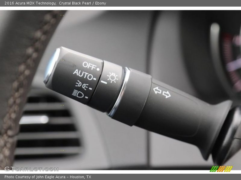 Crystal Black Pearl / Ebony 2016 Acura MDX Technology
