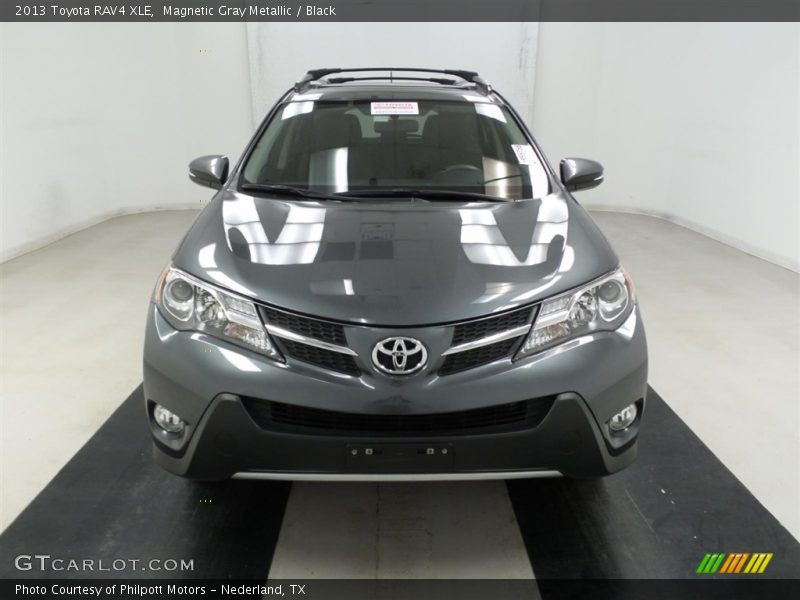 Magnetic Gray Metallic / Black 2013 Toyota RAV4 XLE