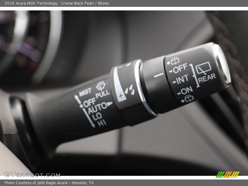 Crystal Black Pearl / Ebony 2016 Acura MDX Technology