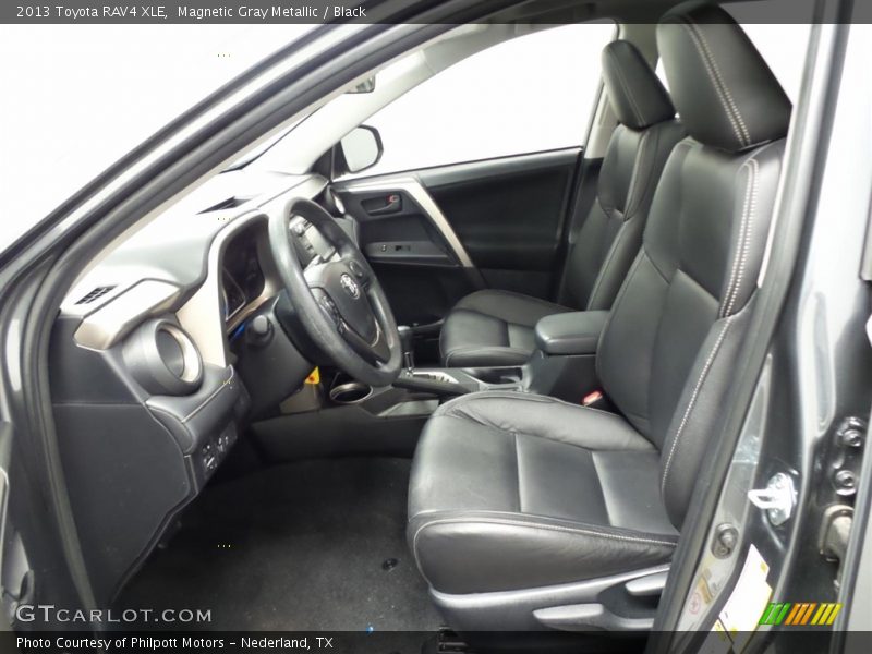 Magnetic Gray Metallic / Black 2013 Toyota RAV4 XLE
