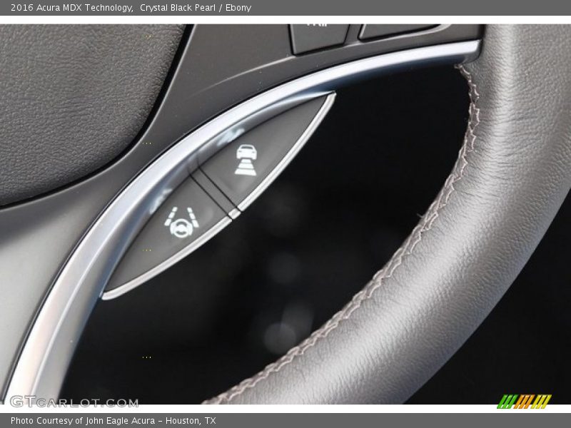 Crystal Black Pearl / Ebony 2016 Acura MDX Technology