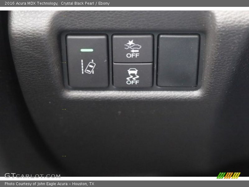 Crystal Black Pearl / Ebony 2016 Acura MDX Technology
