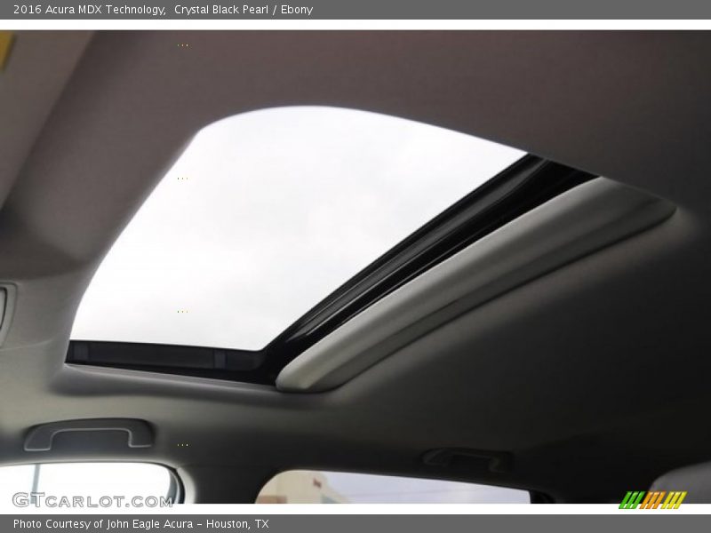 Crystal Black Pearl / Ebony 2016 Acura MDX Technology