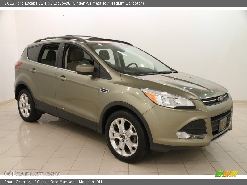Ginger Ale Metallic / Medium Light Stone 2013 Ford Escape SE 1.6L EcoBoost