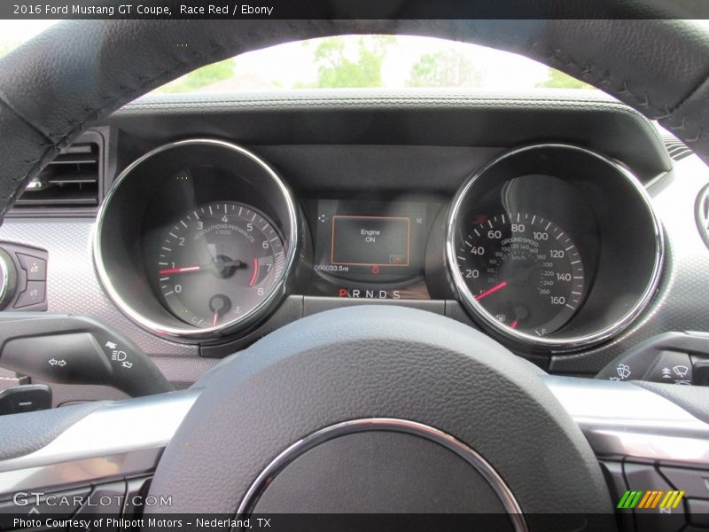 Race Red / Ebony 2016 Ford Mustang GT Coupe