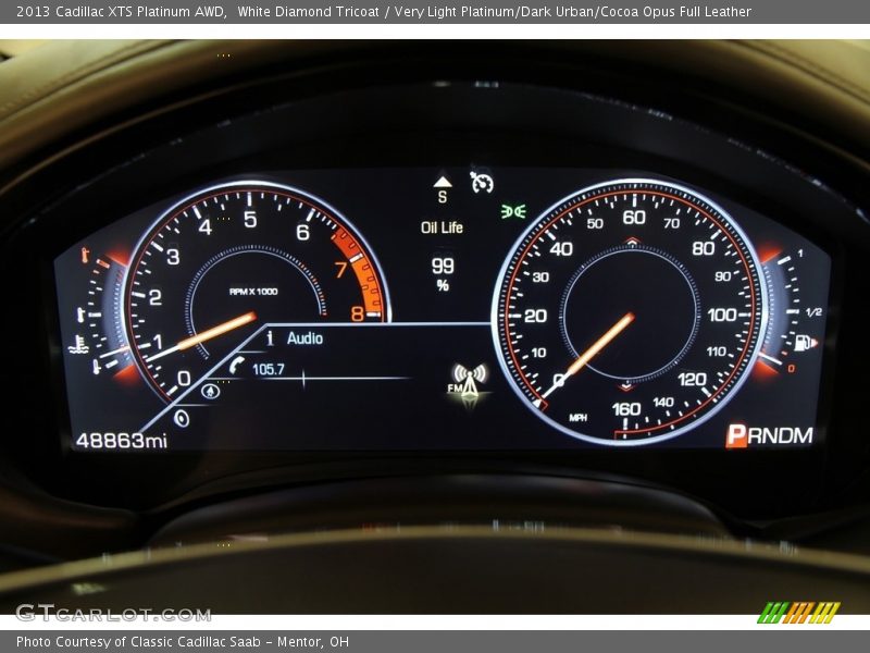  2013 XTS Platinum AWD Platinum AWD Gauges