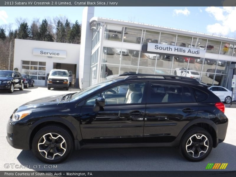Crystal Black Silica / Ivory 2013 Subaru XV Crosstrek 2.0 Limited
