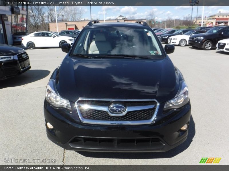 Crystal Black Silica / Ivory 2013 Subaru XV Crosstrek 2.0 Limited