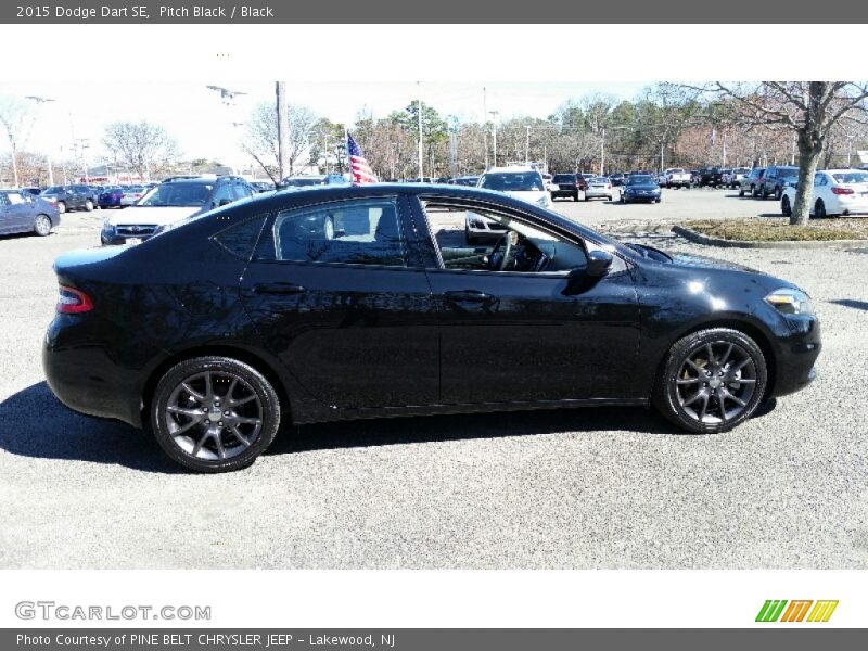 Pitch Black / Black 2015 Dodge Dart SE