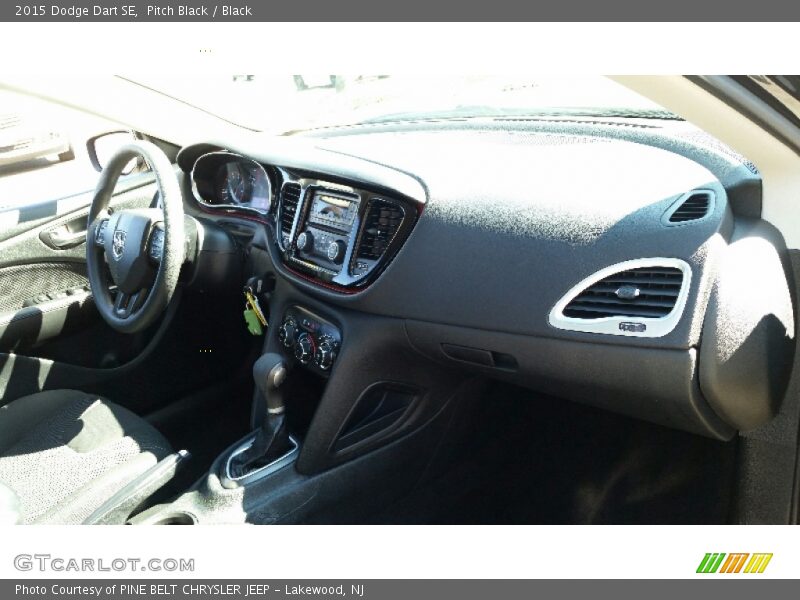 Pitch Black / Black 2015 Dodge Dart SE