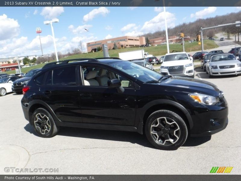 Crystal Black Silica / Ivory 2013 Subaru XV Crosstrek 2.0 Limited