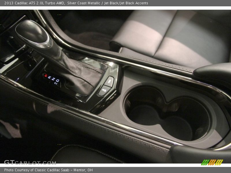 Silver Coast Metallic / Jet Black/Jet Black Accents 2013 Cadillac ATS 2.0L Turbo AWD