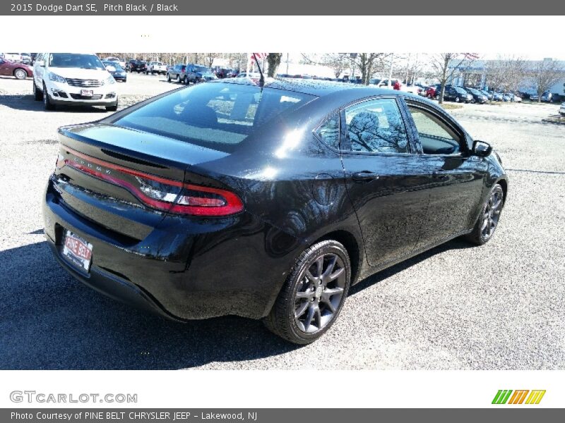 Pitch Black / Black 2015 Dodge Dart SE