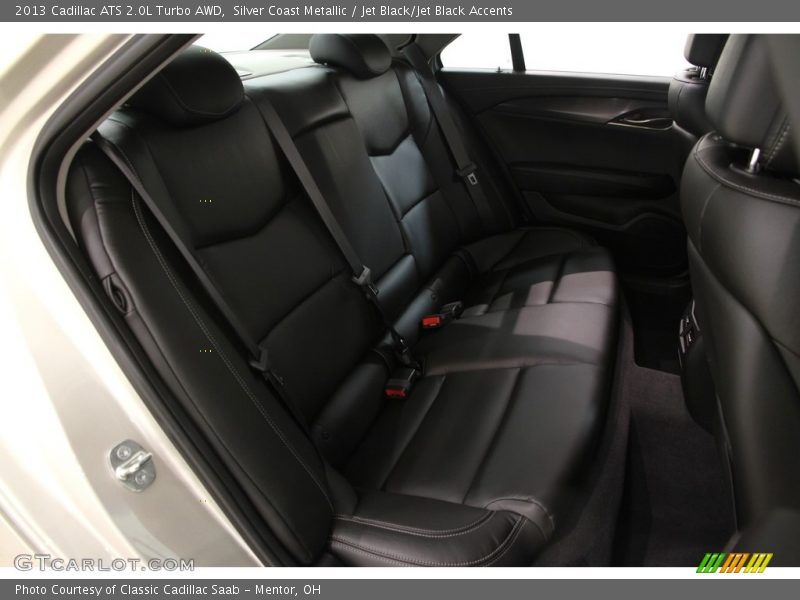 Silver Coast Metallic / Jet Black/Jet Black Accents 2013 Cadillac ATS 2.0L Turbo AWD