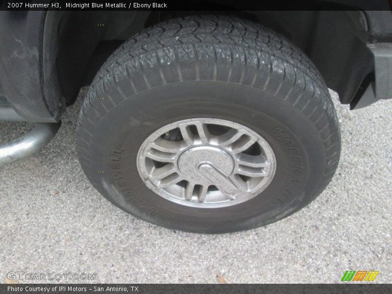 Midnight Blue Metallic / Ebony Black 2007 Hummer H3
