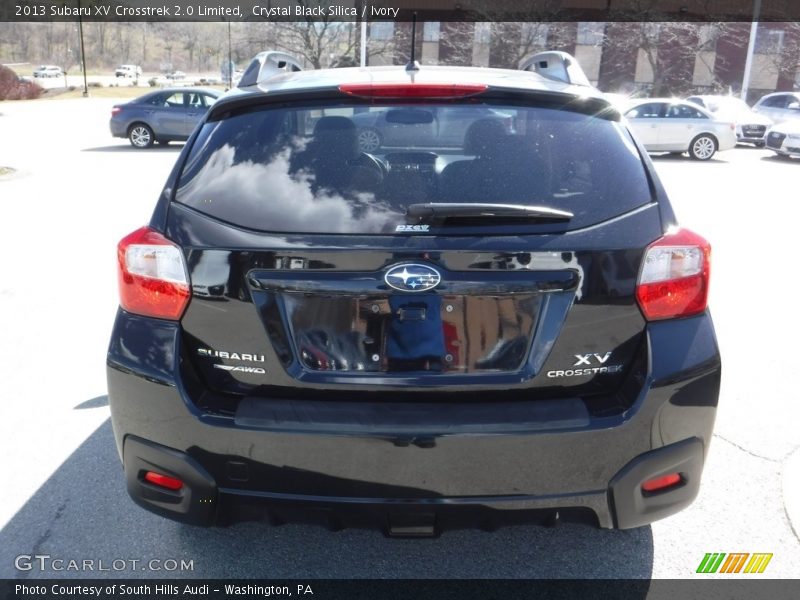 Crystal Black Silica / Ivory 2013 Subaru XV Crosstrek 2.0 Limited