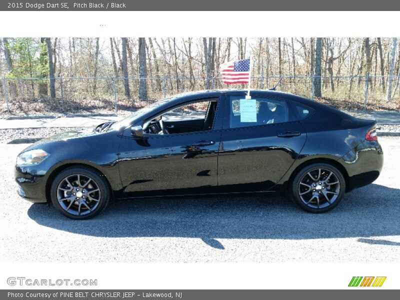 Pitch Black / Black 2015 Dodge Dart SE