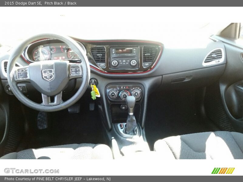 Pitch Black / Black 2015 Dodge Dart SE