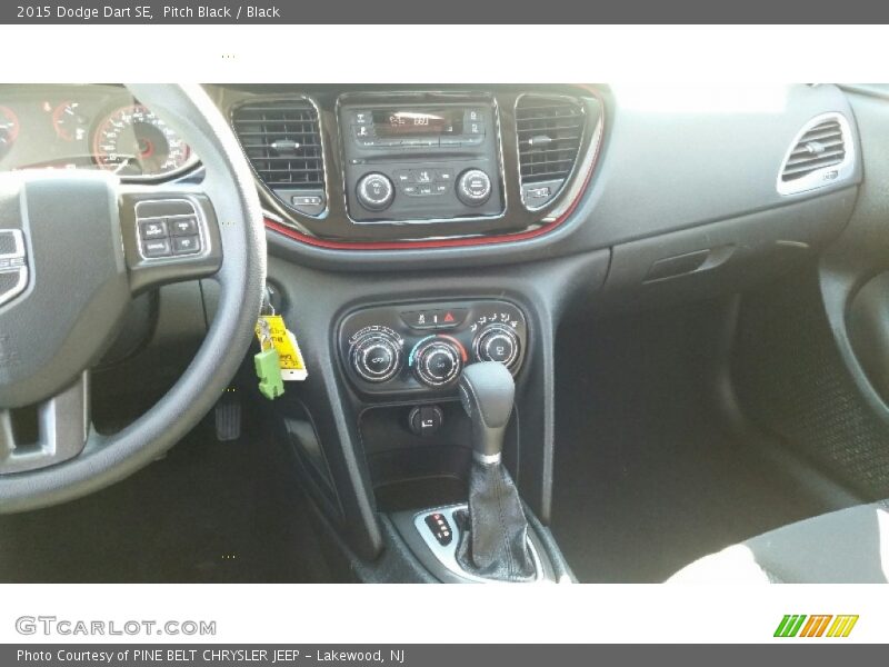 Pitch Black / Black 2015 Dodge Dart SE